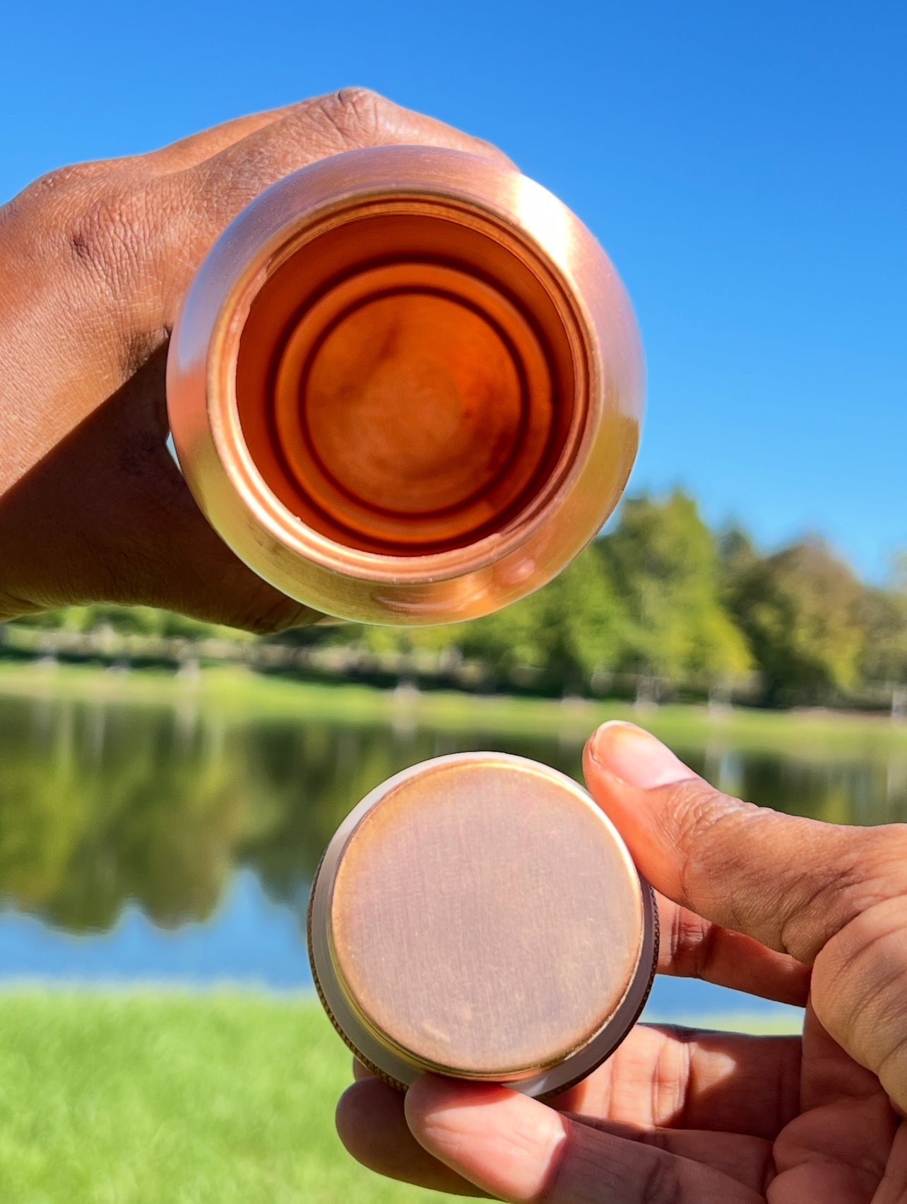 Copper Water Bottle