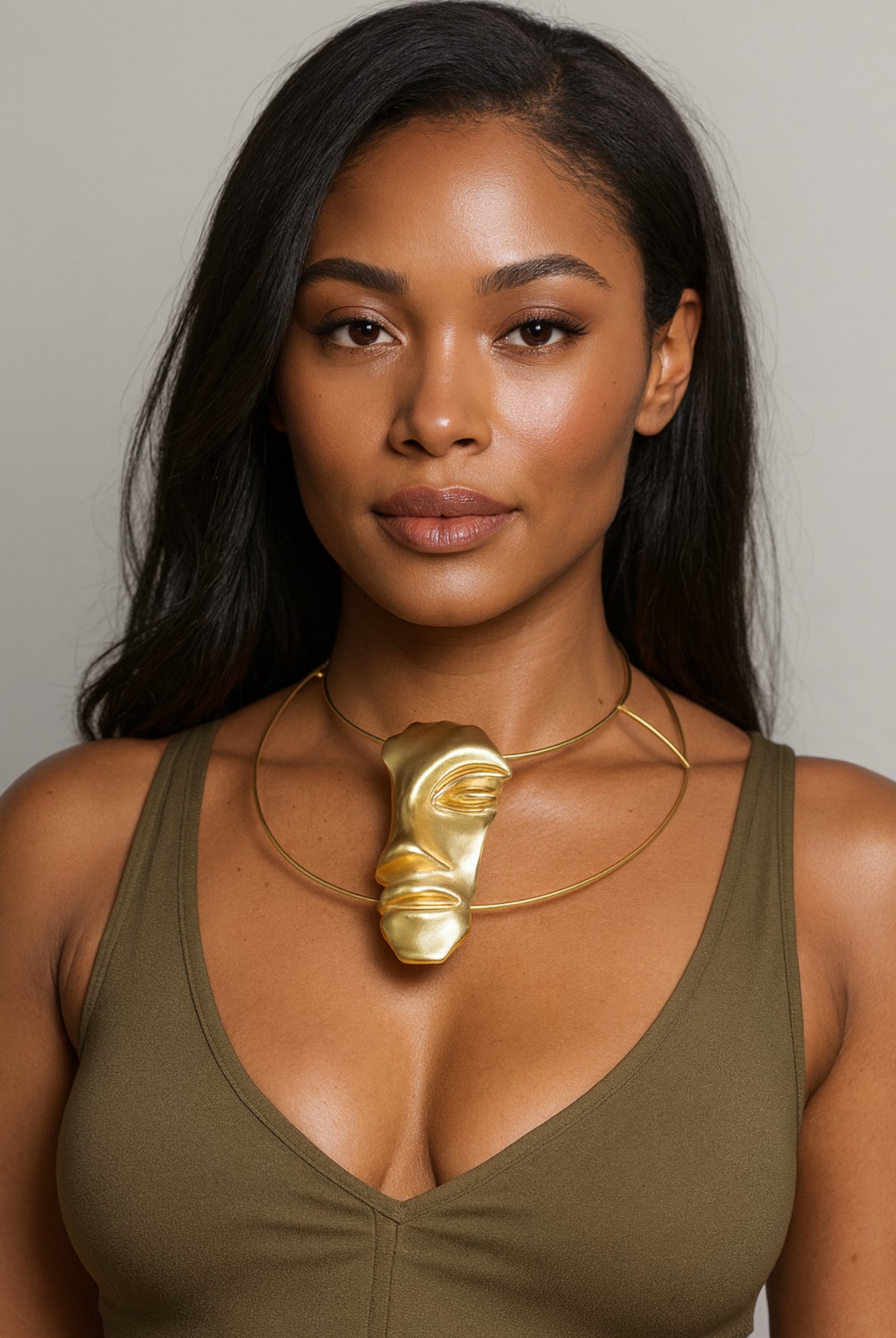 Artisian Sculptured necklace